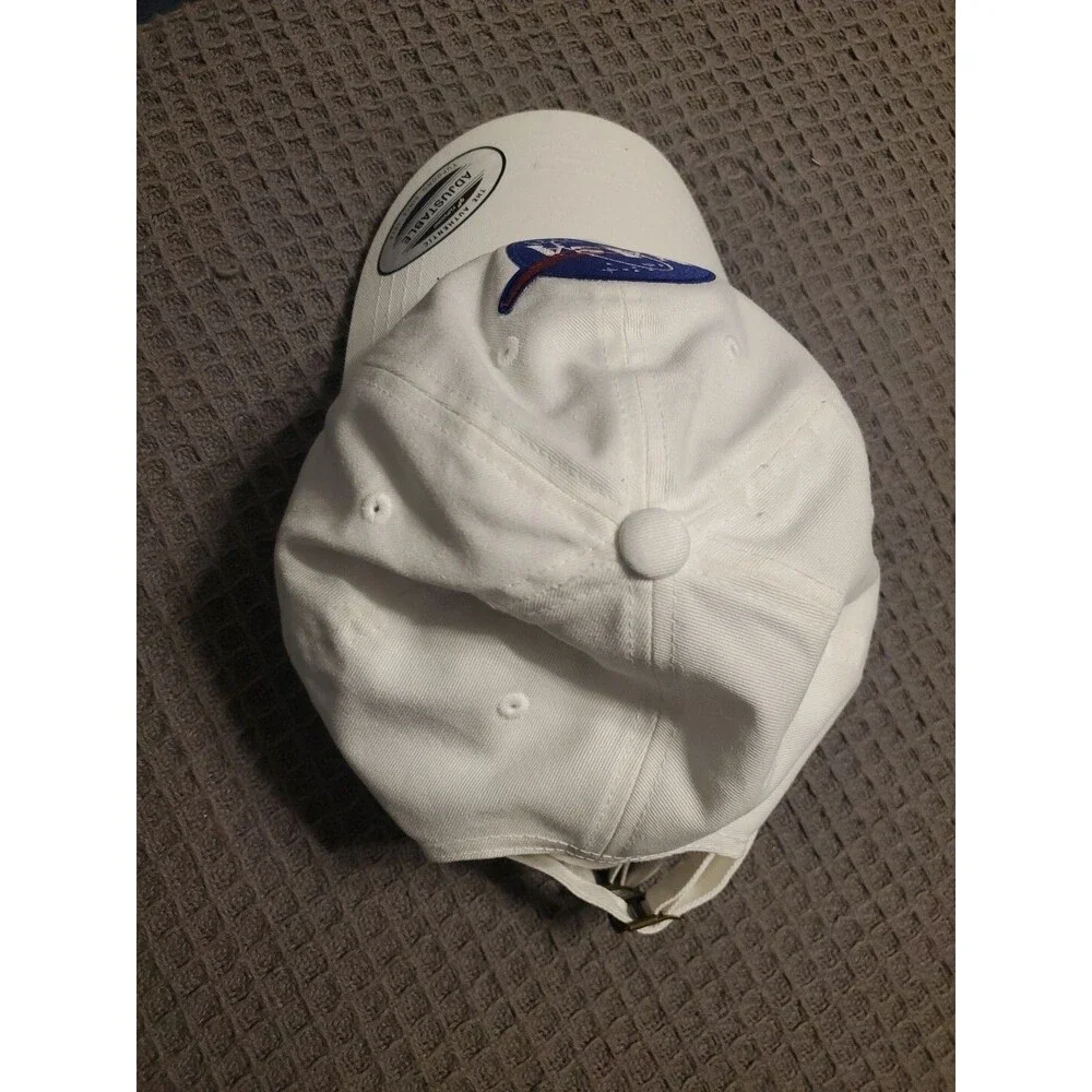 The Classics NASA Science Hat White With NASA Logo Brand New Unisex Adults Kids
